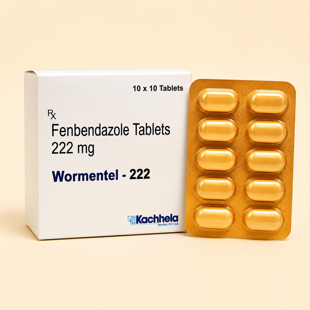 Wormentel Fenbendazole 222mg
