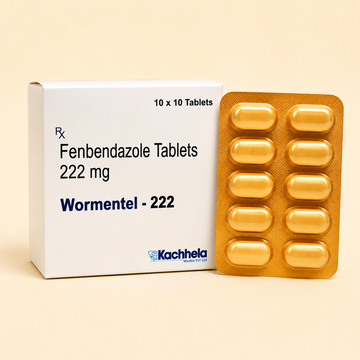 Wormentel Fenbendazole 222mg