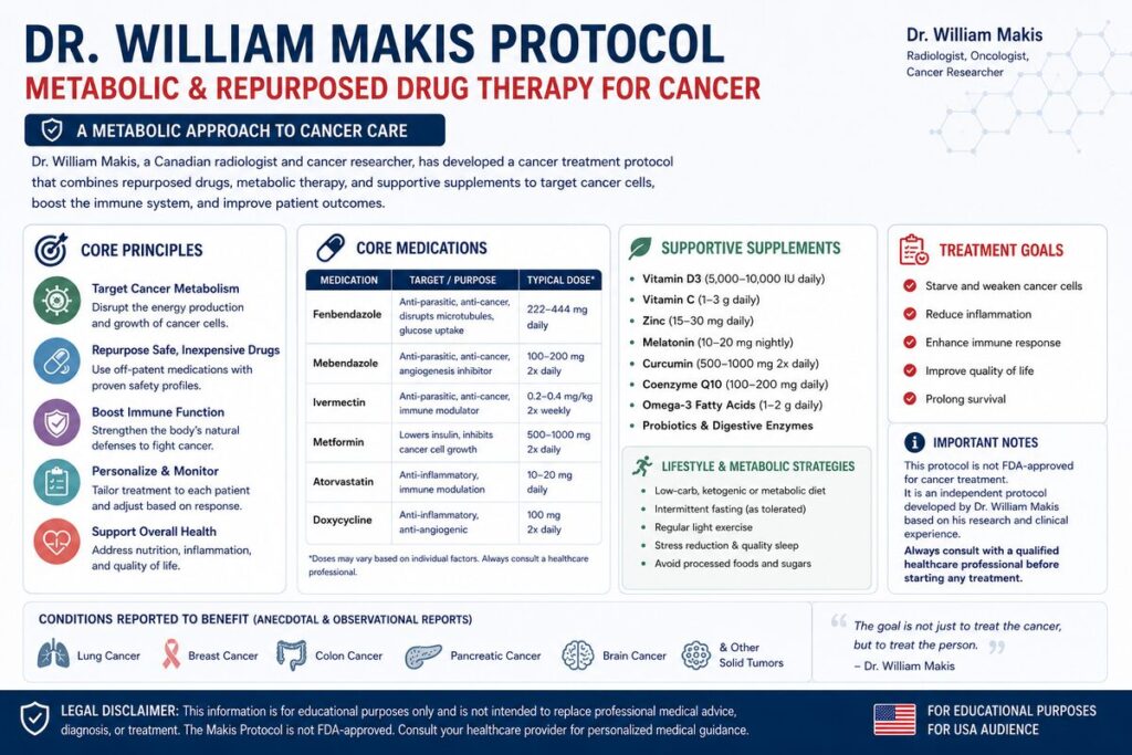 Dr. Makis Protocol for Cancer: What Patients Need to Know About Ivermectin, Fenbendazole, and Repurposed Drugs