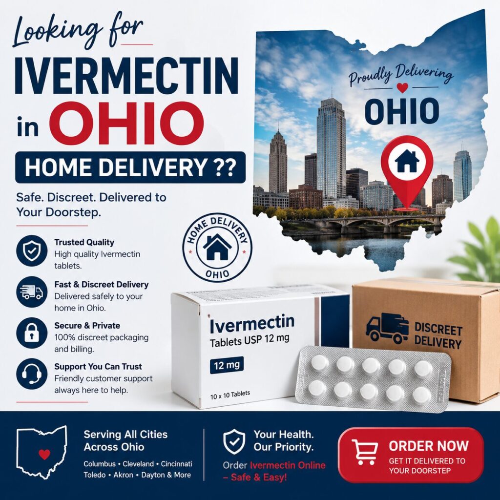How to Order Ivermectin Online Ohio USA (July 2026 Guide): Step-by-Step Home Delivery Guide for Ohio Residents